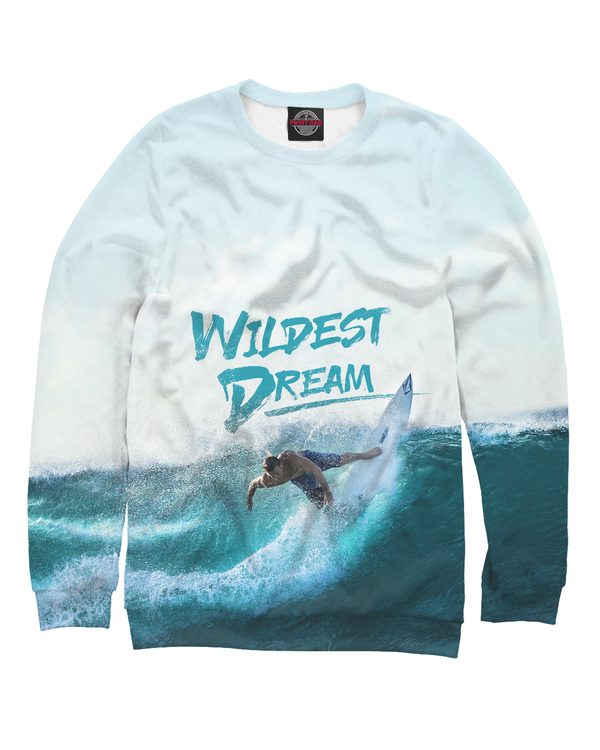 Женский свитшот Wildest Dream — свитшот с принтом, магазин Print Bar