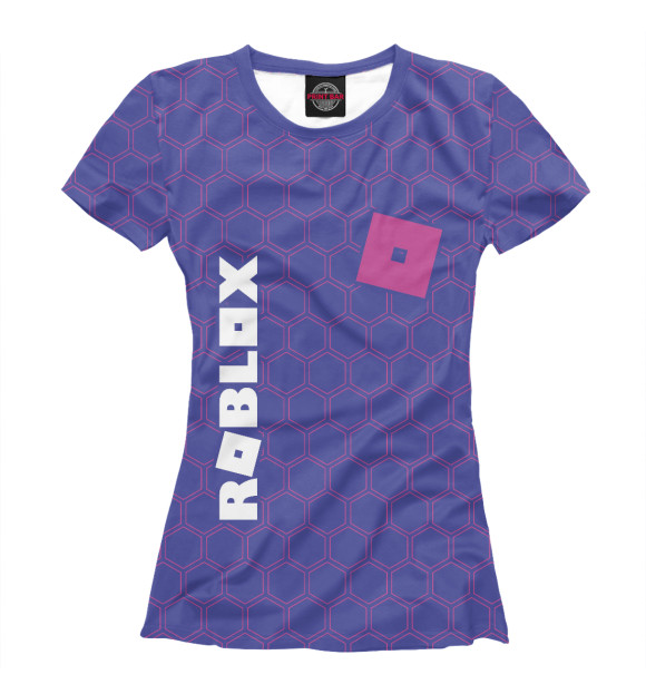 Футболка для девочек «Roblox / Роблокс» — футболка с принтом, магазин Print Bar